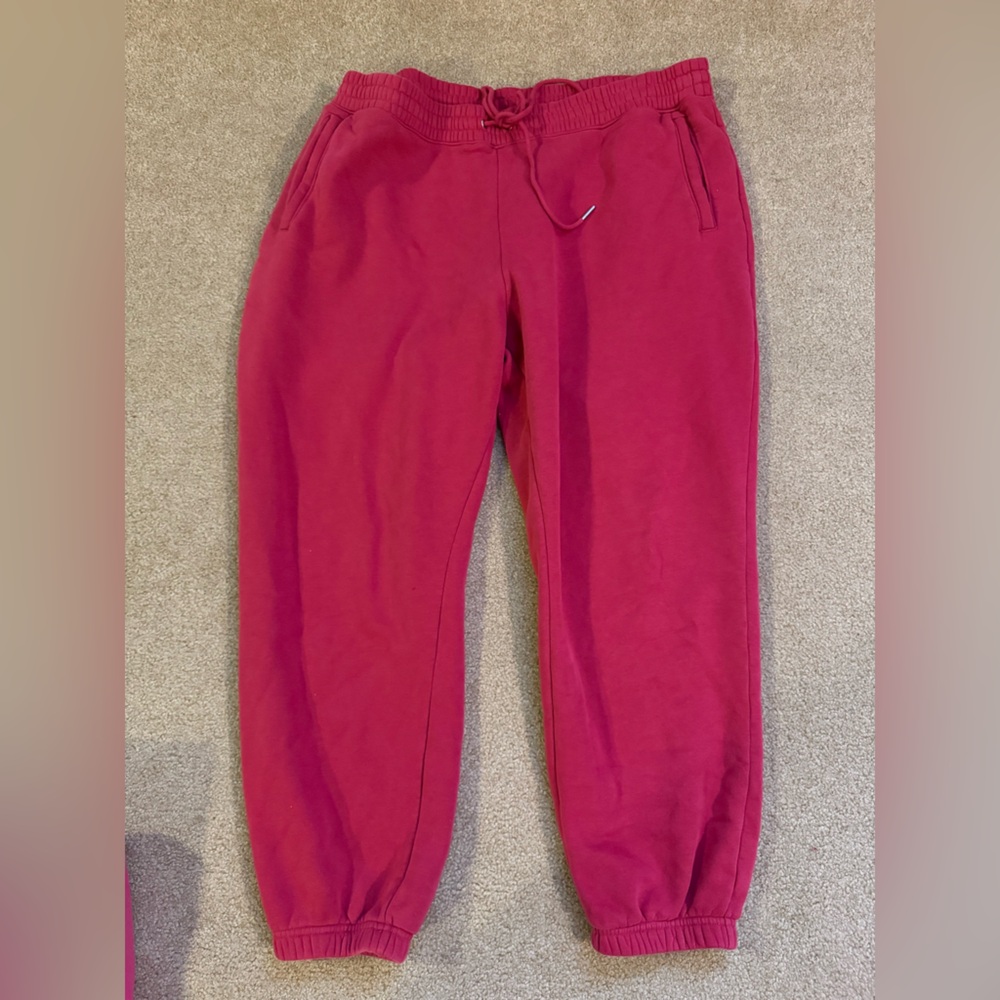 Abercrombie & Fitch Women’s Red Jogger sweatpants size XXL